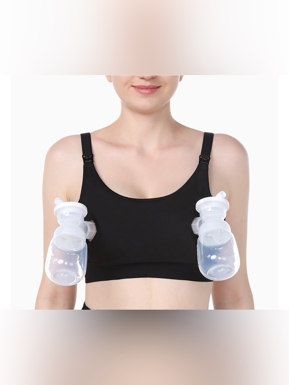 Momcozy Hands-Free Pumping Bra Black 2XL NWT IN PACKAGE